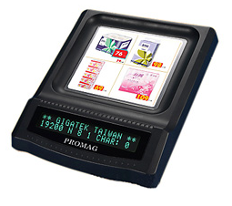 Настольный вакуум-флуоресцентный (VFD) Дисплей покупателя с монетницей DSP802U в Вологде